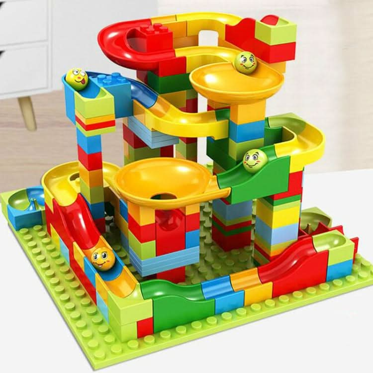 Creative Intelligence Educational Learning Toys DIY Small Particle Slide Building Blocks Reluova