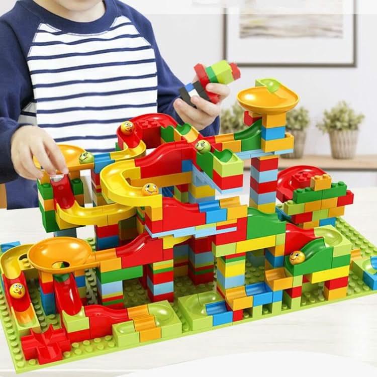 Creative Intelligence Educational Learning Toys DIY Small Particle Slide Building Blocks Reluova