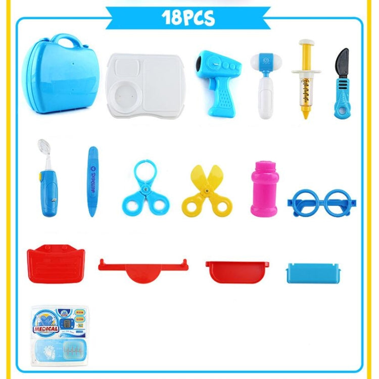 Children Simulation Kitchen Tableware Tool Set Cosmetics Pretend Play House Suitcase Toy