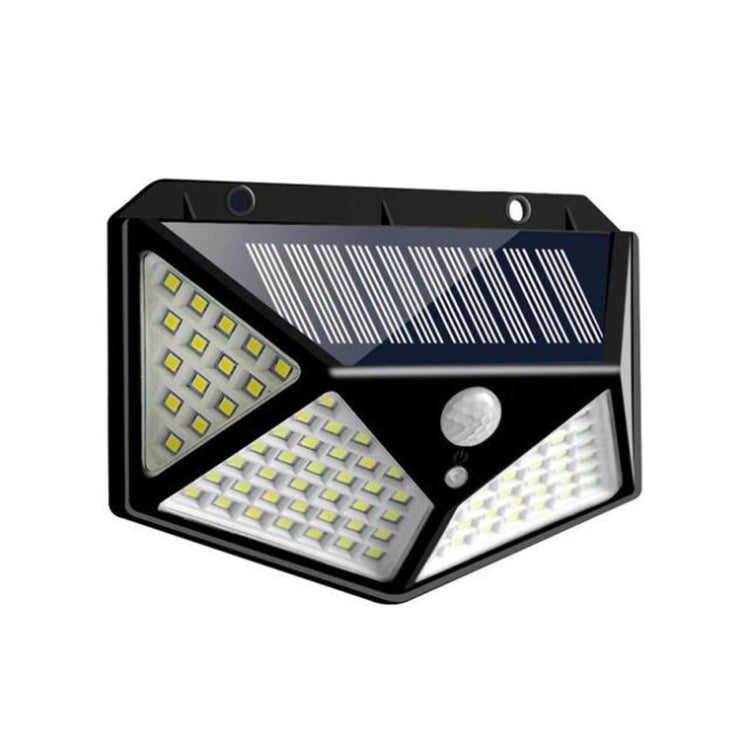 100 LEDs Outdoor Patio Solar Induction Wall Light Adjustable Balcony Garden Lighting Small Street Light