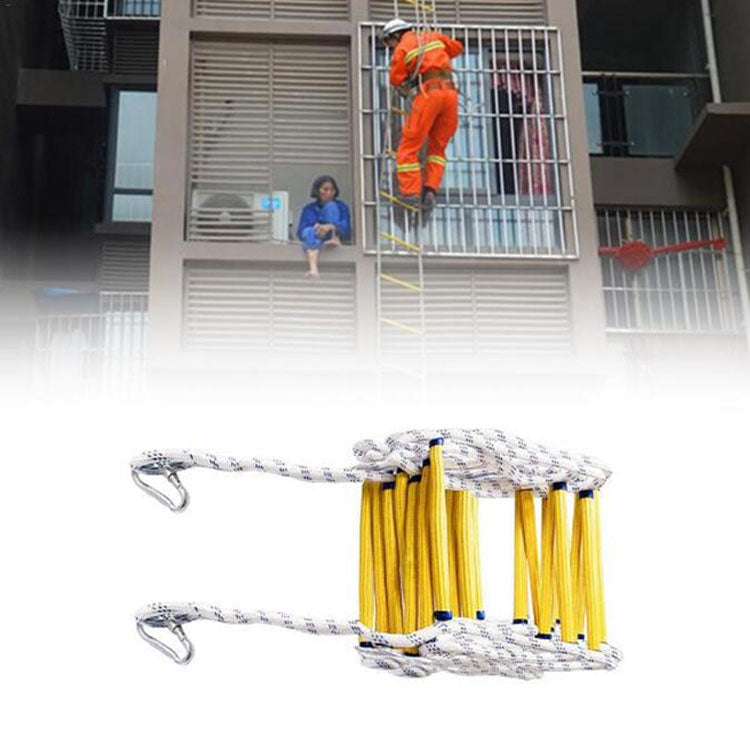 Resin Anti-skid Firefighting Rope Ladder Aerial Work Soft Ladder Rescue Ladder