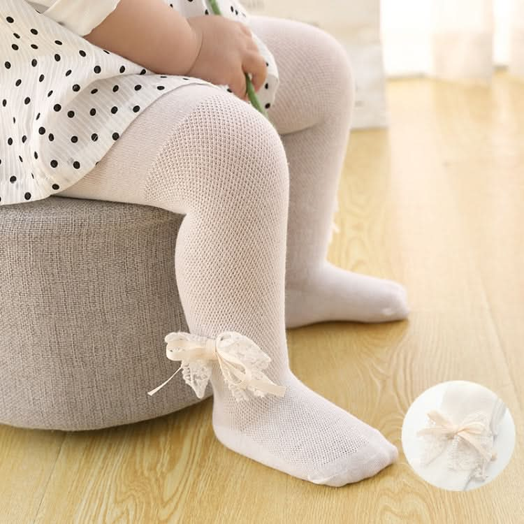 Spring And Autumn Thin Breathable Girl Mesh Pantyhose Lace Baby Tights Reluova