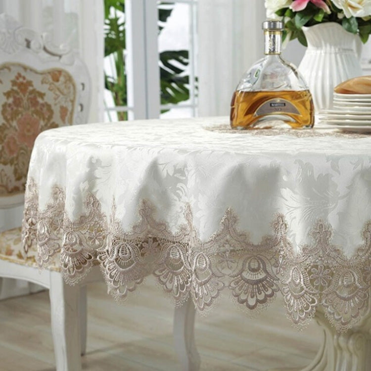 Classical Tablecloth Table Decor Jacquard Lace Elegant Table Cloth My Store