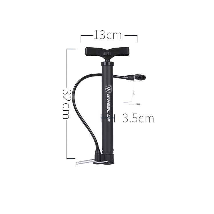 WHEEL UP Mini Portable Bicycle High-pressure Pump Household Manual Pump Reluova