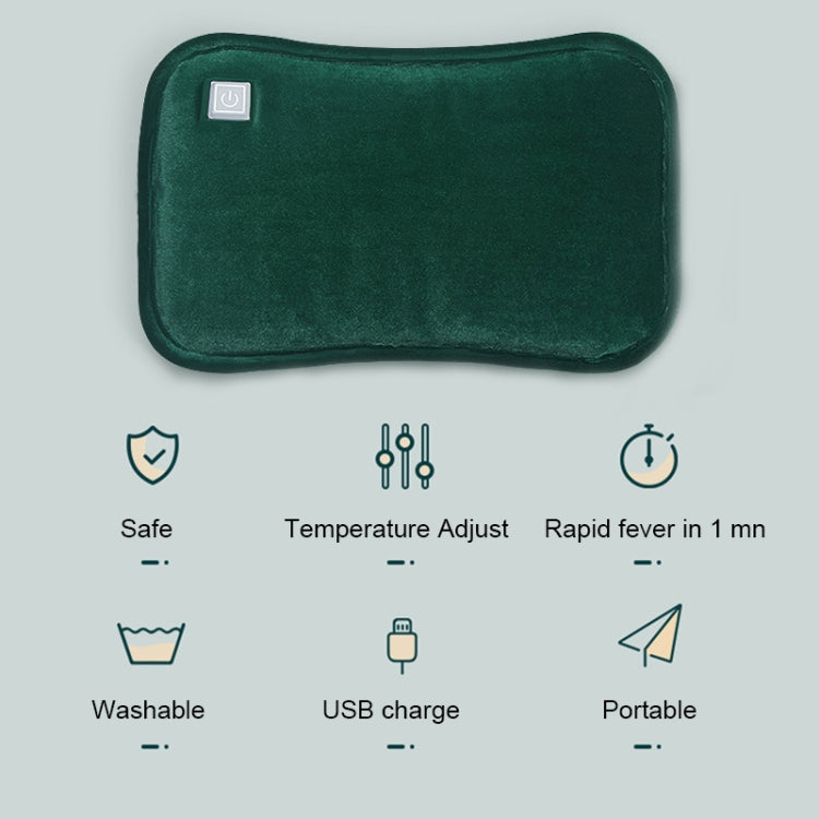 Waterless Graphene Hot Water Bag Rechargeable Hand Warmer,Style: My Store