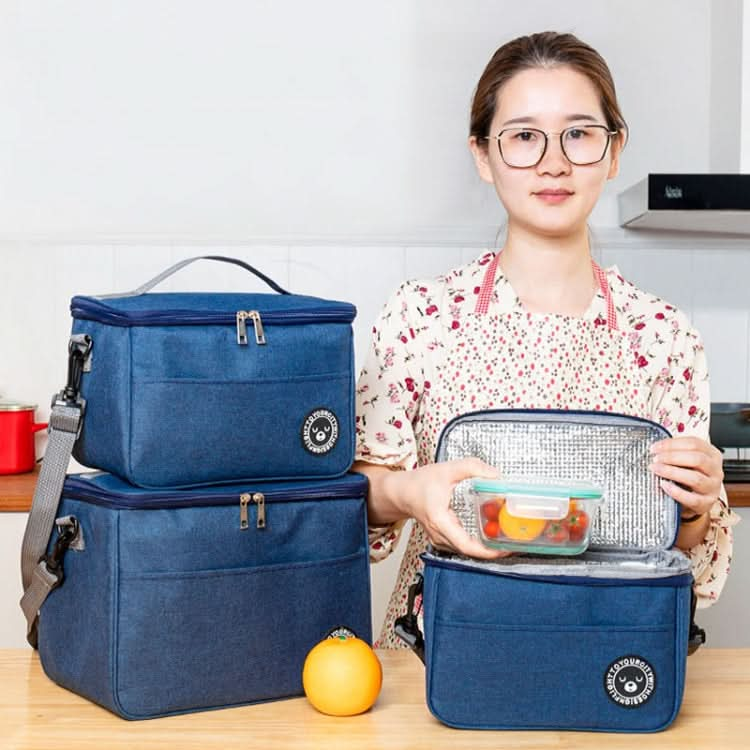 Thermal Lunch Box Bag Durable Waterproof Office Cooler Lunchbox with Strap - Reluova