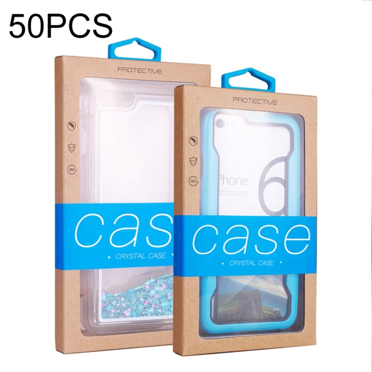 50 PCS Kraft Paper Phone Case Leather Case Packaging Box-Reluova