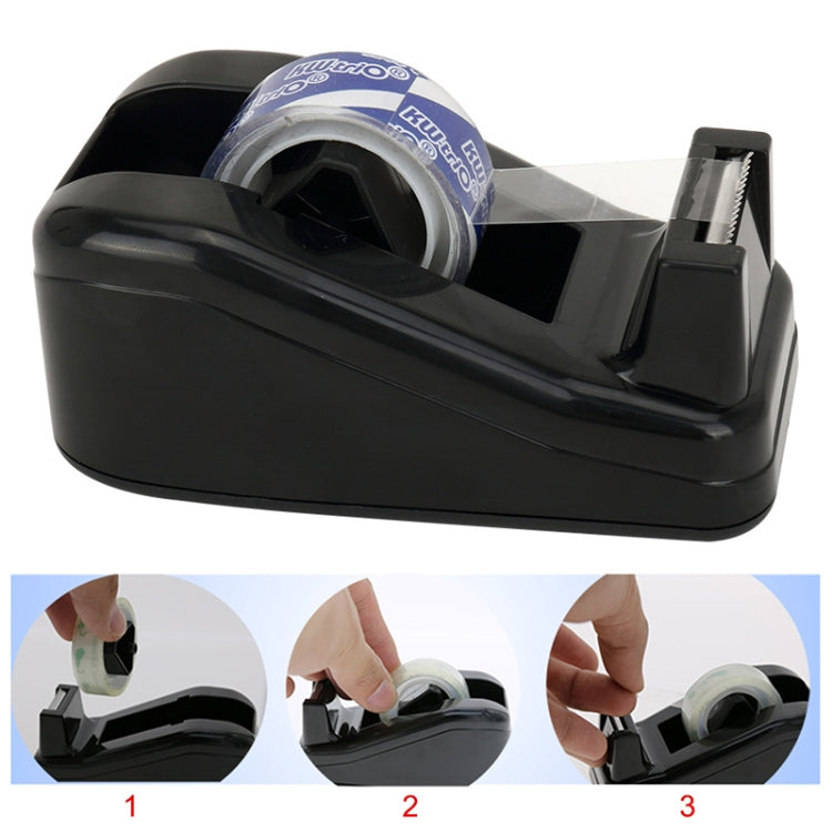 KW-triO Small Desk Tape Stand Black Tape Holder