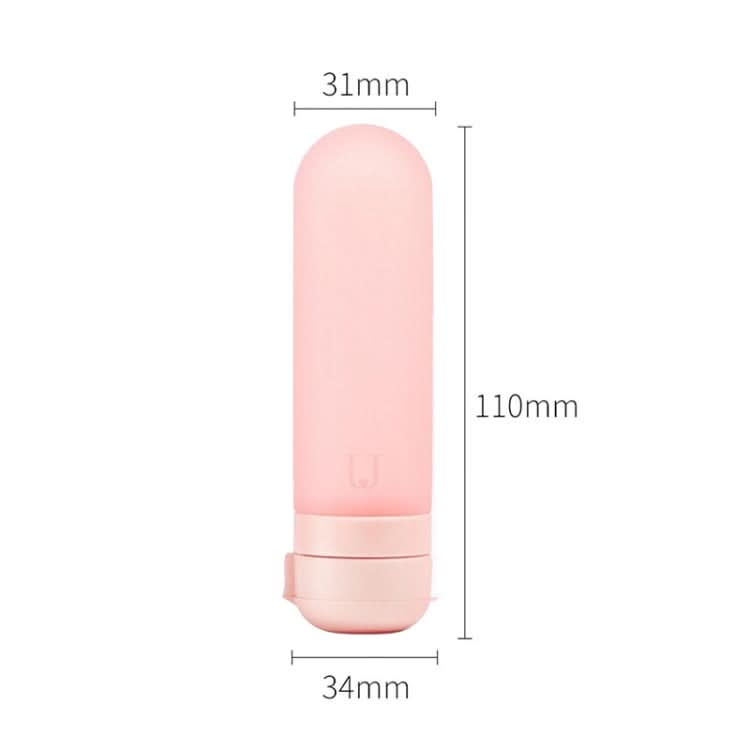 Travel Silicone Dispensing Bottle Travel Cosmetic Lotion Shampoo Bath Dew Cream Skin Care Product Small Bottle Reluova