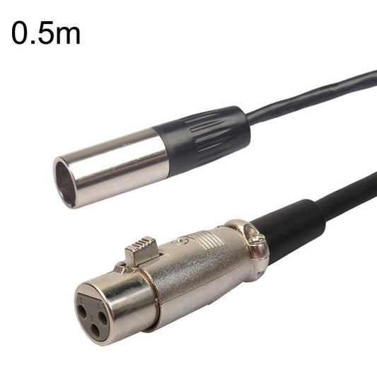 Xlrmini Caron Female To Mini Male Balancing Cable For 48V Sound Card Microphone Audio Cable