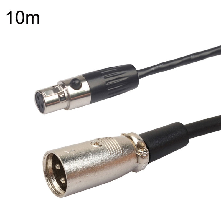 Xlrmini Caron Female To Mini Male Balancing Cable For 48V Sound Card Microphone Audio Cable