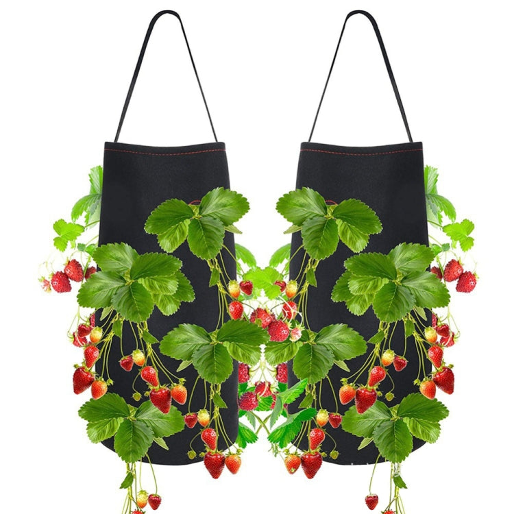 Felt Hanging Strawberry Naked Root Plant Non-woven Planting Bag My Store