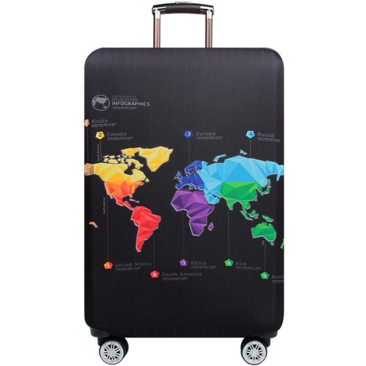 Travel Luggage Cover Suitcase Dustproof Scratch-proof Protection Elastic Sleeve