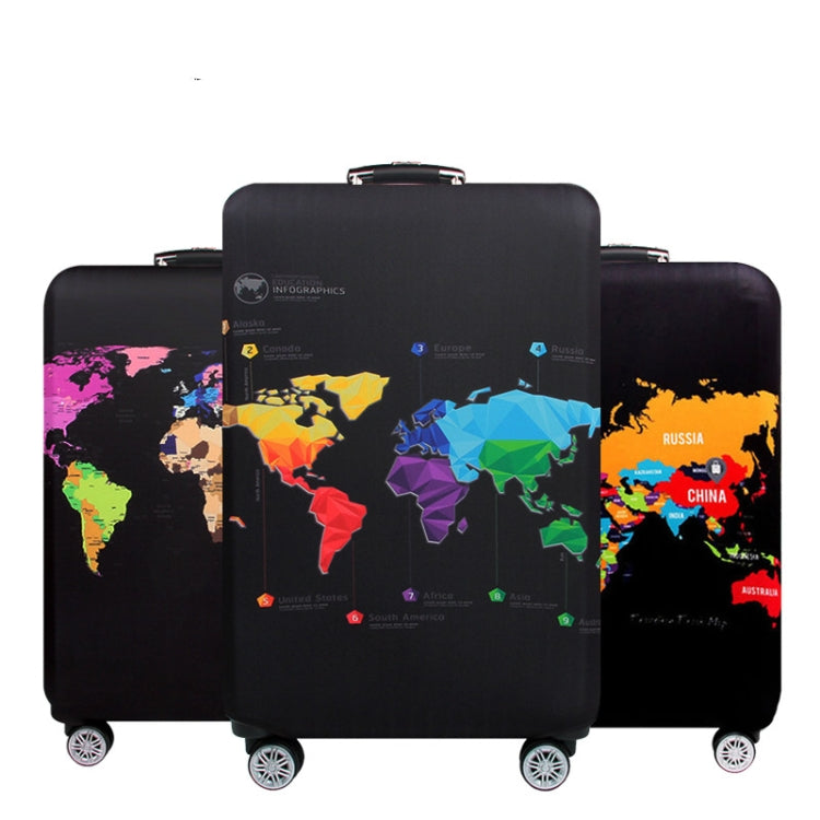 Travel Luggage Cover Suitcase Dustproof Scratch-proof Protection Elastic Sleeve