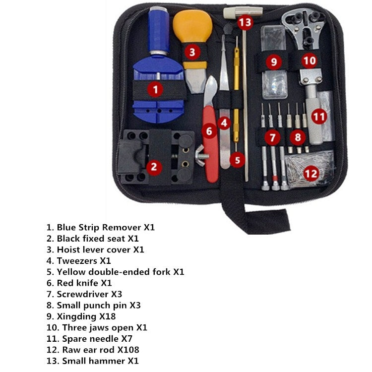 147 In 1 Watch Repair Kit Tool Set