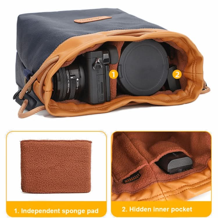 S.C.COTTON Camera Lens Protection Bag Liner Bag Waterproof Camera Storage Bag My Store