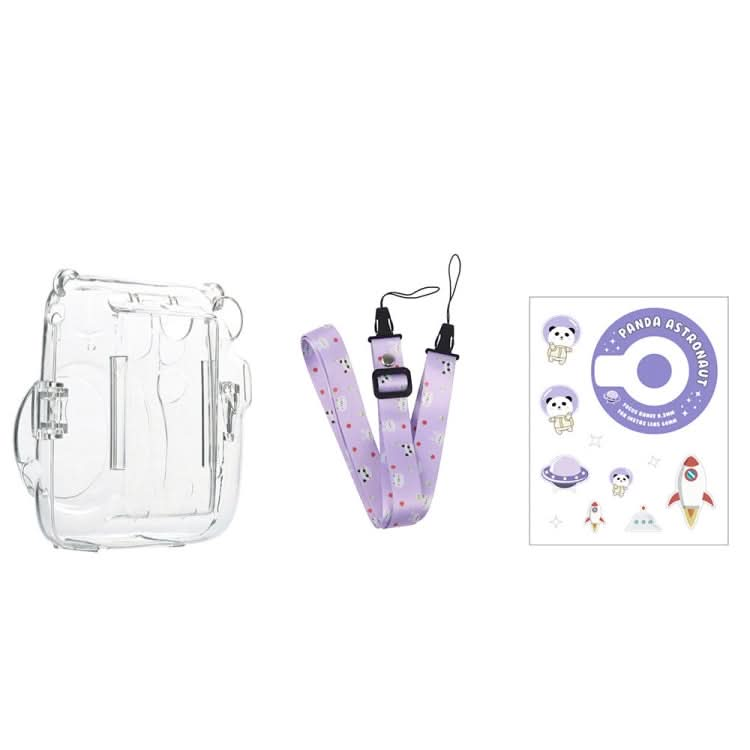 For Fujifilm Instax Mini 11  5sets Storage Case + Shoulder Strap + Sticker 3 In 1 Set My Store