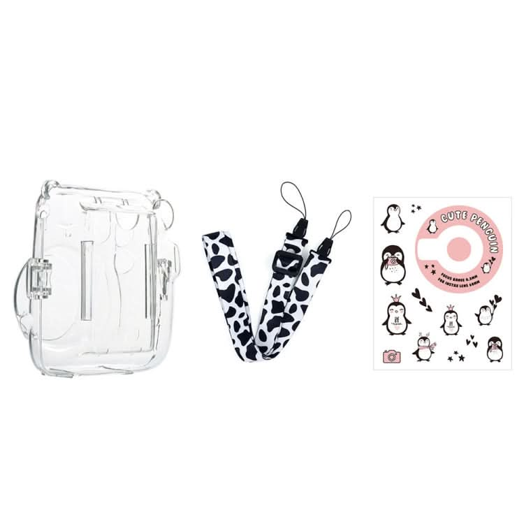 For Fujifilm Instax Mini 11  5sets Storage Case + Shoulder Strap + Sticker 3 In 1 Set My Store