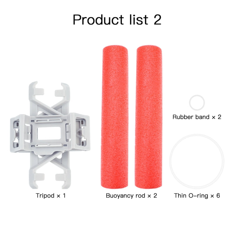 For DJI Mini 2  RCSTQ Water Landing Gear Buoyancy Rod My Store