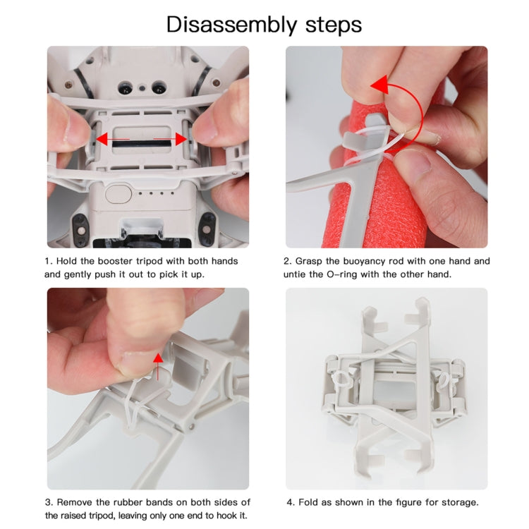 For DJI Mini 2  RCSTQ Water Landing Gear Buoyancy Rod My Store