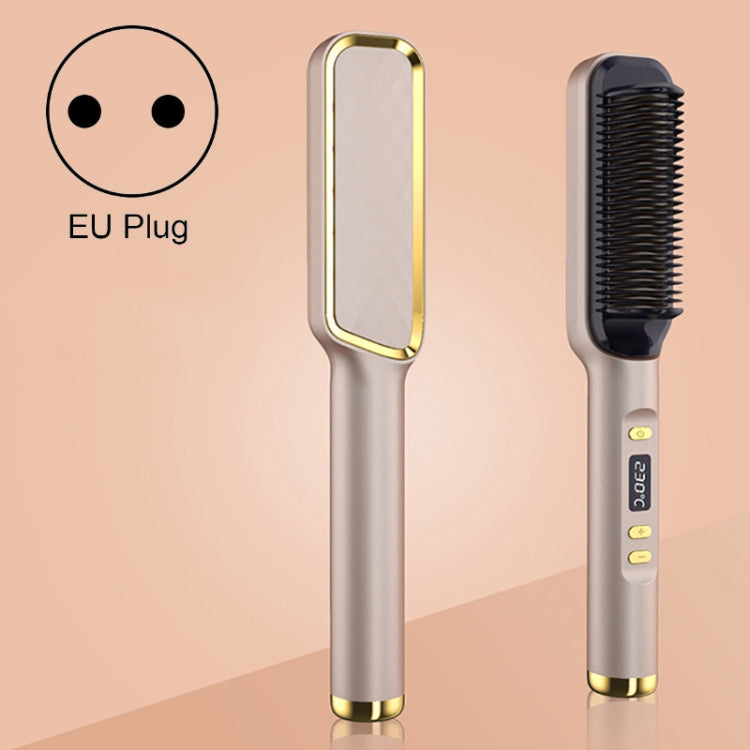 ZF-888 60W Dual-Purpose Splint Electric Curling Comb For Straight Hair And Curly Hair Reluova