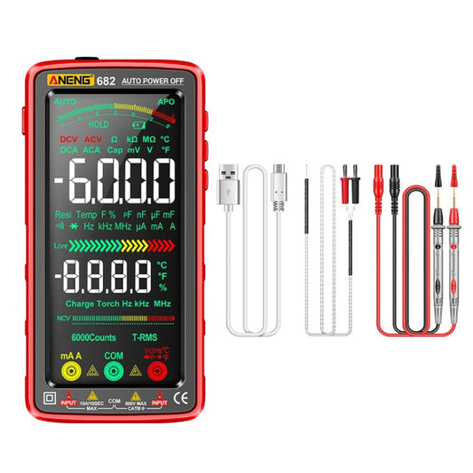 ANENG 682 Smart VA Reverse Display Automatic Range Rechargeable Multimeter Reluova