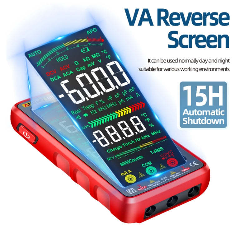 ANENG 682 Smart VA Reverse Display Automatic Range Rechargeable Multimeter Reluova