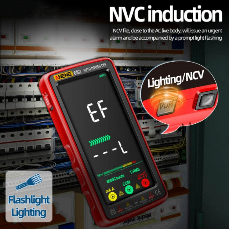 ANENG 682 Smart VA Reverse Display Automatic Range Rechargeable Multimeter Reluova