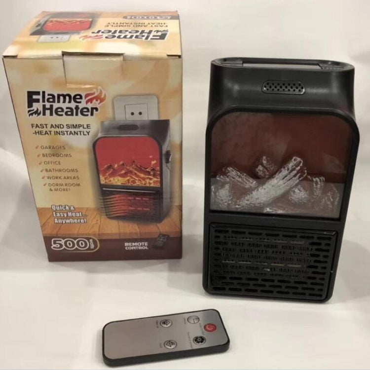 Flame Simulation Mini Portable Desktop Heater Reluova