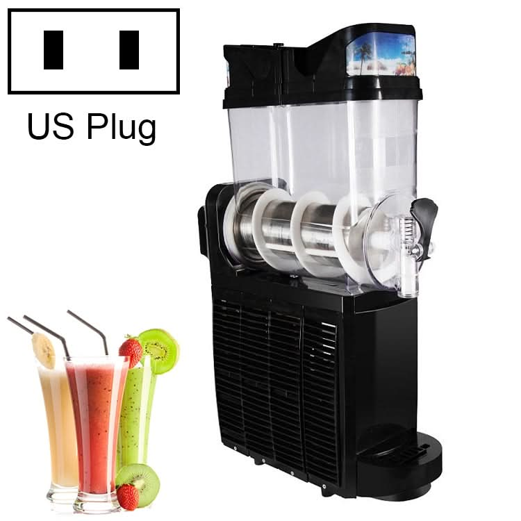 Single Cylinder Snow Melting Machine Large Capacity Smoothie Machine Milk Tea Shop Desktop Slush Fruit Juice Machine