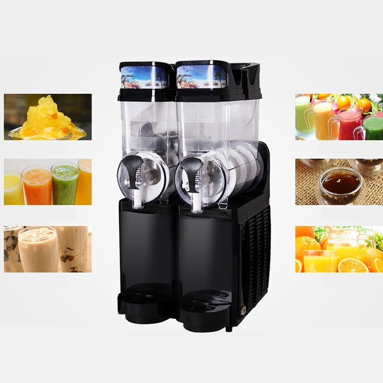 Single Cylinder Snow Melting Machine Large Capacity Smoothie Machine Milk Tea Shop Desktop Slush Fruit Juice Machine