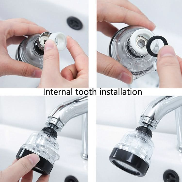 Kitchen Pressurized Tap Water Splash-proof Sprinkler Filter Water Saver - Reluova