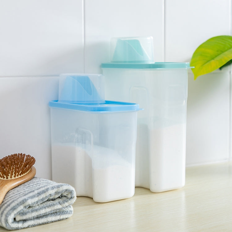 Household Plastic Transparent Washing Powder Storage Box Storage Container