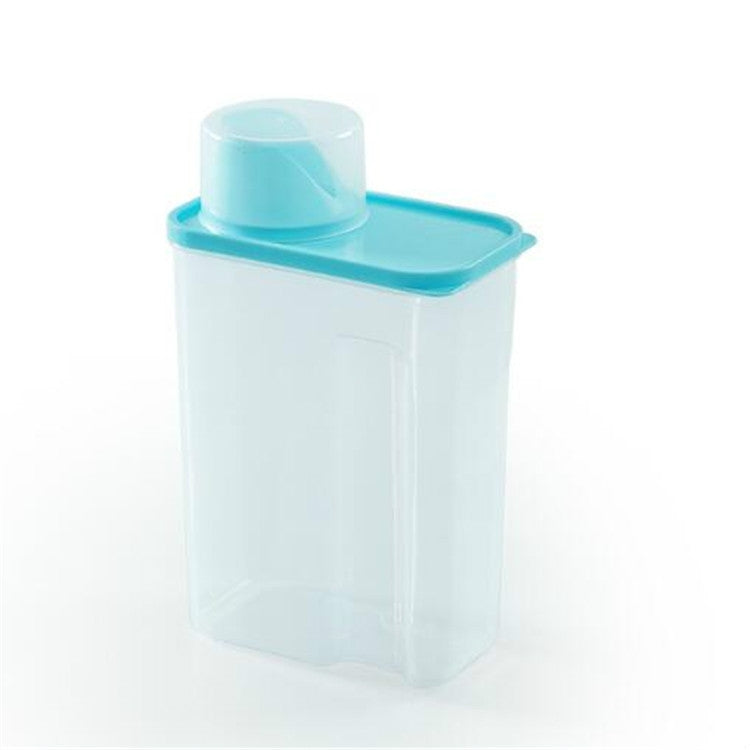 Household Plastic Transparent Washing Powder Storage Box Storage Container