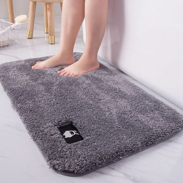 Bathroom Toilet Absorbent Bath Mat Carpet Bedroom Non-slip Foot Pad Reluova