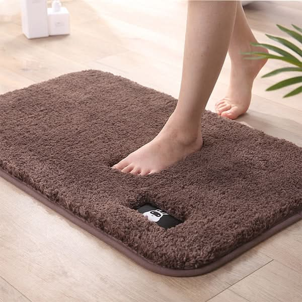 Bathroom Toilet Absorbent Bath Mat Carpet Bedroom Non-slip Foot Pad Reluova