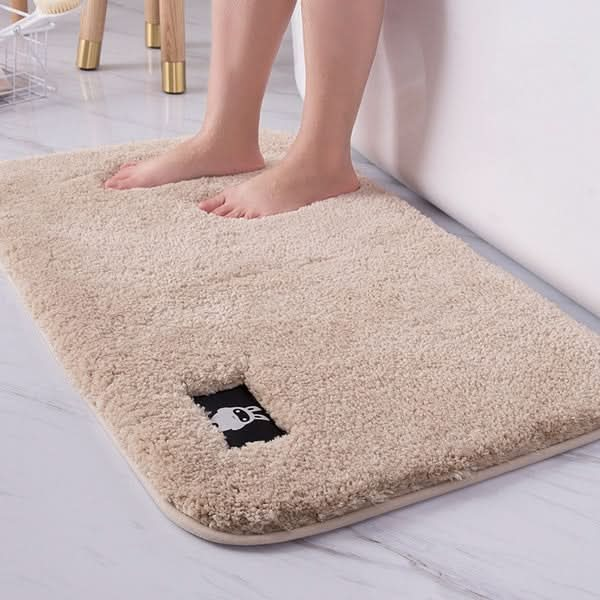 Bathroom Toilet Absorbent Bath Mat Carpet Bedroom Non-slip Foot Pad Reluova