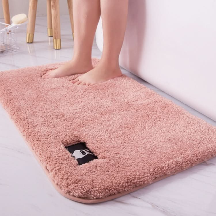 Bathroom Toilet Absorbent Bath Mat Carpet Bedroom Non-slip Foot Pad