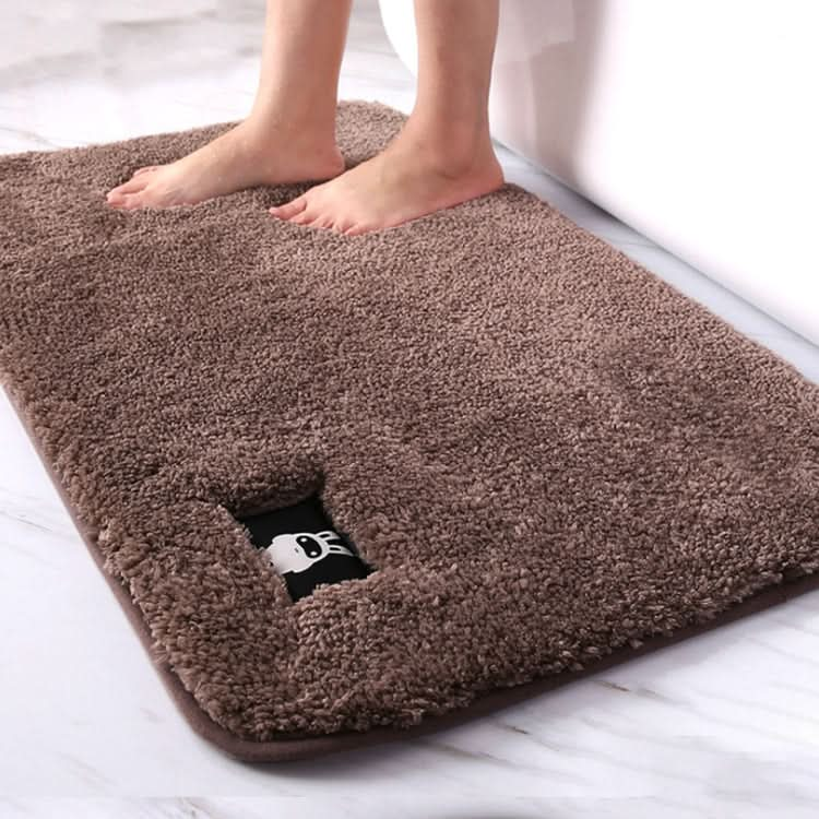 Bathroom Toilet Absorbent Bath Mat Carpet Bedroom Non-slip Foot Pad