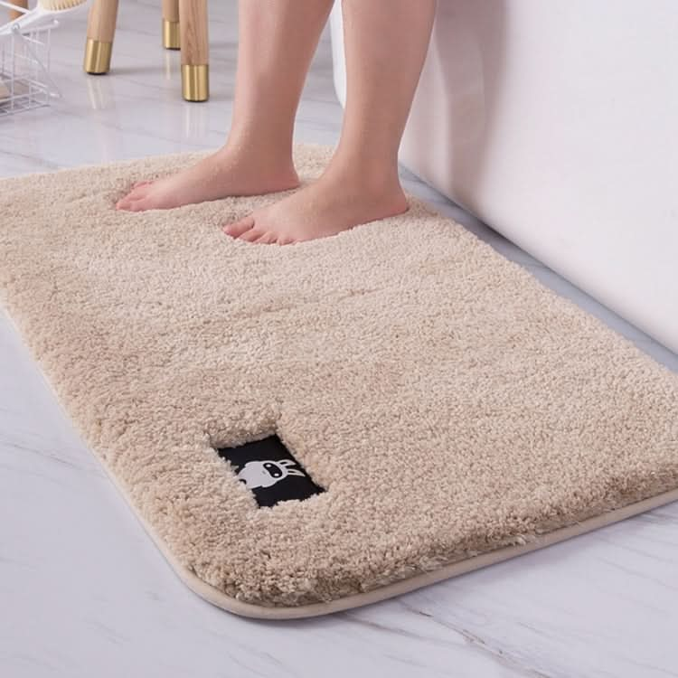 Bathroom Toilet Absorbent Bath Mat Carpet Bedroom Non-slip Foot Pad