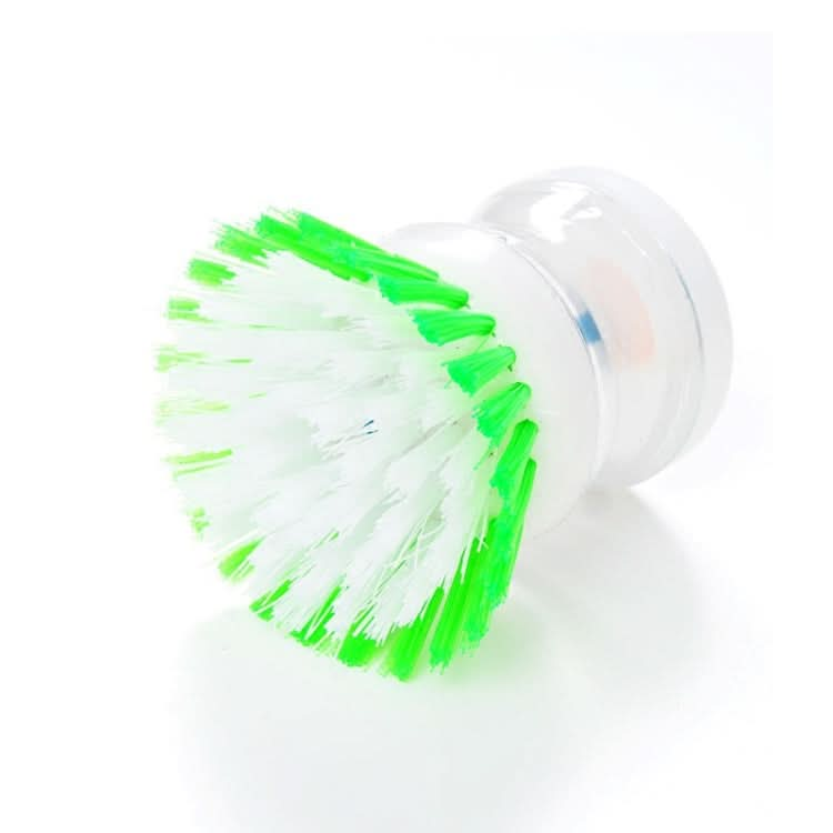 2 PCS Kitchen Washing Utensils Pot Dish Brush With Washing Up Liquid Soap Dispenser, Random Color Delivery-Reluova