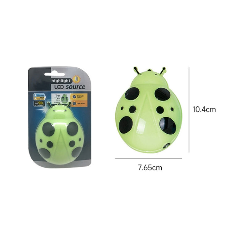 A62 Beetle Shape LED Night Light Plug-in Intelligent Light Control Sensor Light My Store