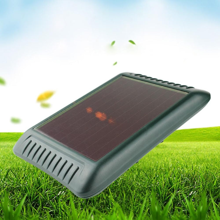 Outdoor Solar Animal Repeller Ultrasonic Vibration Multi-functional Snake Repeller My Store