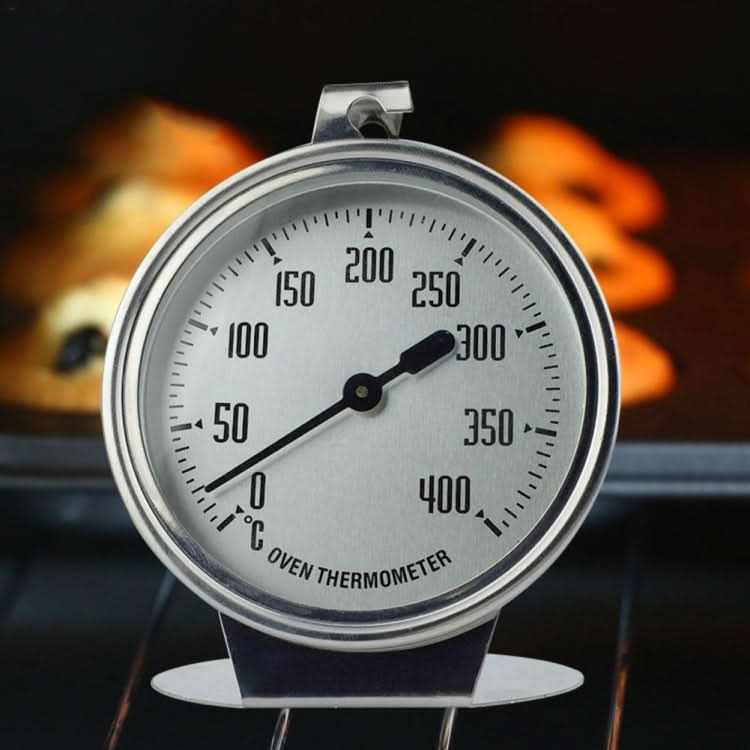 400 Centigrade Pointer Oversized Dial Oven Thermometer Baking Tool-Reluova