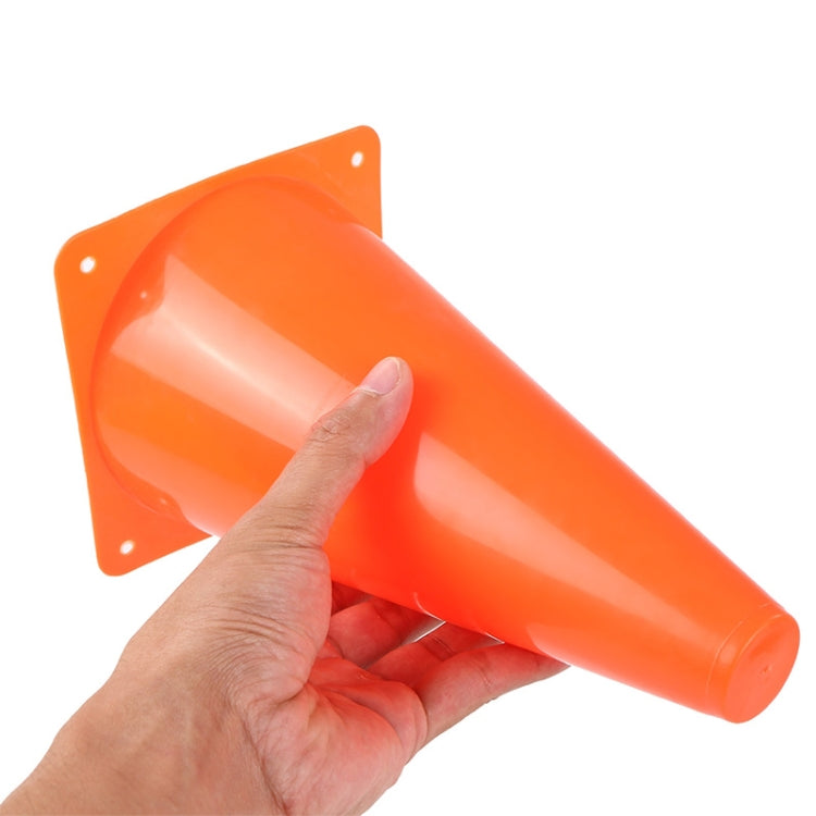 2 PCS Football Obstacle Sign Tube Thickening Road Block Cone without Hole, Size: 18 x 14cm-Reluova