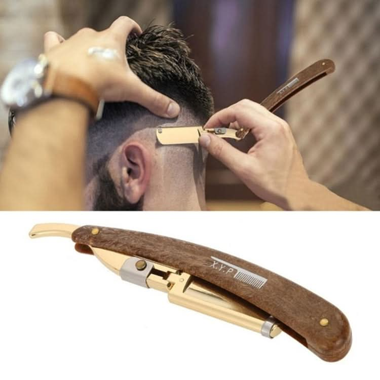 Manual Razor Folding Wooden Handle Men's Razor Reluova