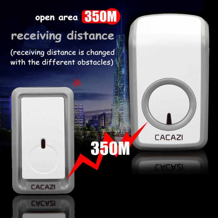 CACAZI W-899 Smart Home Wireless Doorbell Remote Control Doorbell Reluova