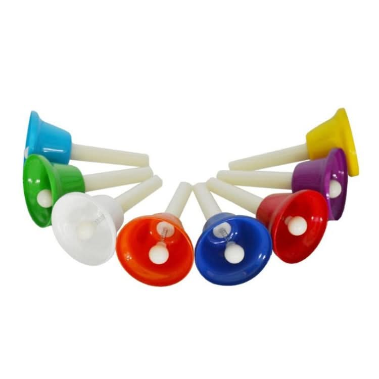 Orff Instrument Eight-tone Bell Percussion Musical Toy for Children Reluova