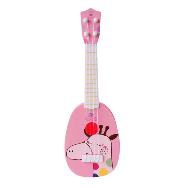 Small Simulation Musical Instrument Mini Four Strings Playable Ukulele Early Childhood Education Music Toy Reluova