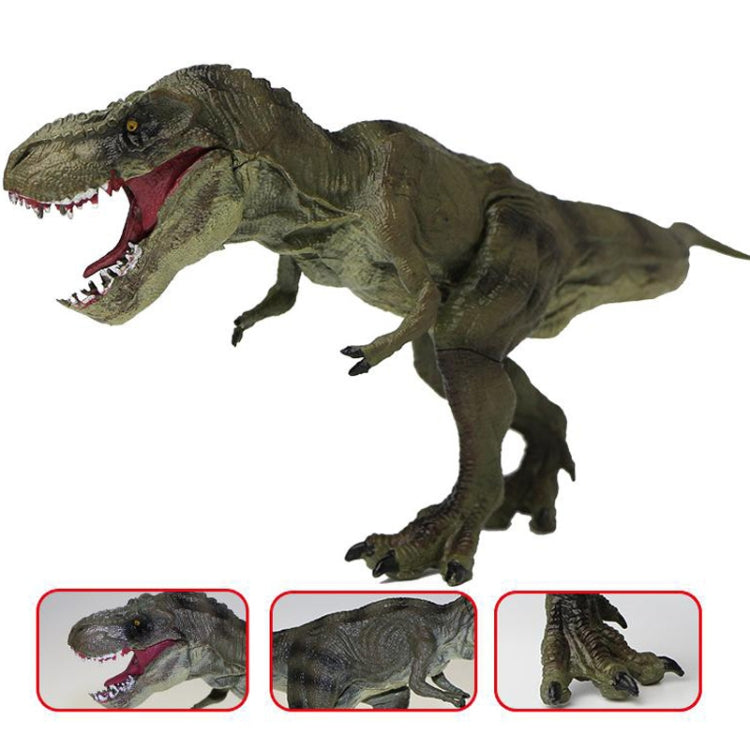 Large Solid Simulation T-Rex Dinosaur Toy Model Reluova